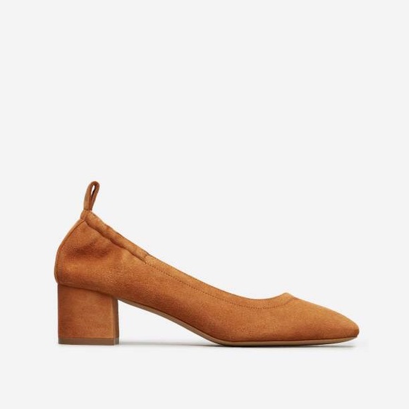 Everlane Shoes - Everlane Day Heel in Cognac, size 9.5